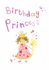Cute Birthday Card - Kids - Princess created by Anya Higginson