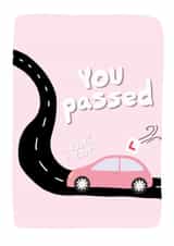 Congratulations Card For Passing Driving Test created by Flora Mack