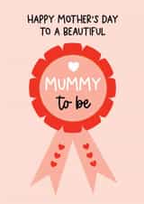 Happy Mother's day to a beautiful Mummy to be created by Word Up Creative