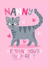 Perfect Nanny Card - From the Grandchildren - Mothering Sunday - Nan Birthday created by Ludicrous Prints