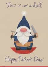 Cute DIY Gonk/Gnome for Father's day created by Alex M Illustrates