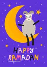 Happy Ramadan - Eid Mubarak Celebration - Muslim Islamic Faith - Blessing - Ram created by Ludicrous Prints