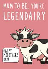 Cute and Funny Mother's Day - Mum to Be - Legendairy created by Pen and Puns 