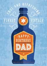 Classic Birthday Card - Dad - Beer created by 0nly Me!