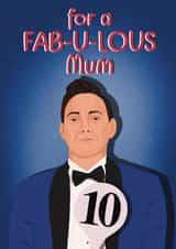 FAB-U-LOUS MUM - Birthday Card created by @PoppyCardDesigns