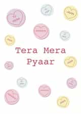 Indian romantic card for significant other created by Posted With Pyaar