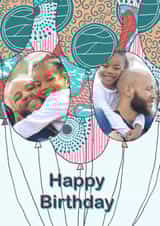 Personalised Photo Card created by Pearl Illustrations - birthday fun Personalised Photo Card 48724