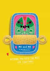 MR & MR, CUTE WEDDING CARD FOR GAY COUPLE. FOR THEM created by NICHOLA COWDERY ILLUSTRATIONS