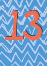 13 years old - thirteenth birthday - teenager birthday created by Becka Griffin