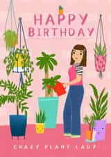 Birthday Card for Plant Lovers created by Caitlin Makes Things