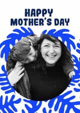 Personalised Mothers Day Photo Card created by thortful - floral cute Mothers Day Personalised Photo Card 22139