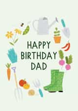 Gardening Birthday Card for Dad created by Sarah Frances