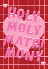 Funky Funny Engagement Card - Wedding Card - Anniversary Card created by Maddison Ball