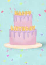 Birthday cake for you! - birthday cake - happy birthday - birthday card created by Tin Perez