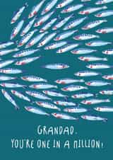 Heartfelt Birthday/Father's Day Card - Grandad - One in a Million created by Vicki Nelli