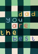 Classic Father's Day Card - You Are The Best created by Raspberry Blossom