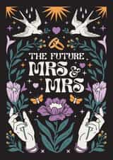 Pretty and Heartfelt - The Future Mrs & Mrs created by Oh Ellie Studio