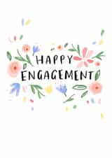 Cute engagement card! created by Leah Alefounder Illustrations