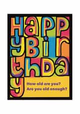 Happy Mondays birthday card created by Choo Choo