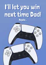 Cheeky Card Card for Gaming Dads created by Chibi Weeb Anime Cards