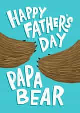 Father's Day Card - Papa Bear created by Violet and Alfie