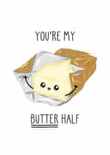 Cute anniversary/valentine's card for significant other - butter - baking created by Just Joy Designs
