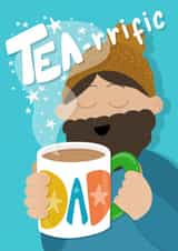 Tea-rrific Father’s Day card created by Sophie Larsson
