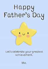 Cute Fathers Day Card For Dad's. created by Things By Bam