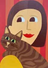 Animal Lovers Card - 'Ted and Tilly' created by Liv Alice