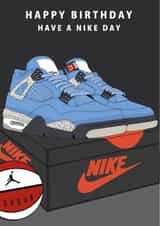 Birthday Card- Sneaker themed- Happy Birthday created by Designed by Jess