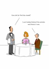 Funny Birthday/Fathers Day Card - Cheeky Dad Joke created by Swizzoo