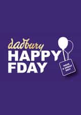 Chocolatey Father's Day Card - Cadbury/Dadbury created by Cards from Designers