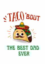 Cute Father's Day card for your Foodie Dad created by KokoandDoo