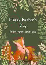 Happy Father's Day From Your Little Cub created by Izzi Paints