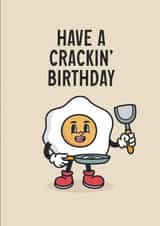 Cute Birthday Card - Have A Crackin' Birthday created by Zoe Leigh Designs