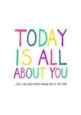 Funny Birthday Card created by Corrin Strain