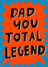 Heartfelt Father’s Day card - Total Legend created by Yan Yu Lee
