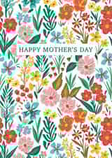 Beautiful florals garden Mother’s day card for an ever so lovely Mom created by Guncha Kumar
