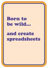 Born to be Wild Birthday Card created by Cath Tate Cards