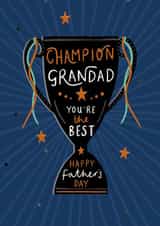 Trophy for Grandad on Father's Day created by Hotchpotch