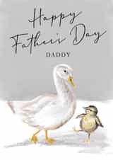 Cute Father's Day Card - Daddy - Goose created by Making Meadows Ltd