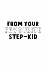 Father's Day/Mother's Day Card - For Step-Dad and Step-Mum created by The Blunt Badger