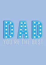 Card for Dad - Dad You're the best created by Helen Stephanie Design