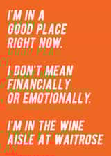 Wine Aisle - Good Place created by Lazarus Mule