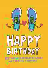 Happy Birthday Runner - Running Birthday Card created by Angela Chick