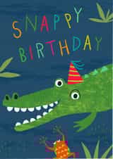 Cute Birthday Card - Snappy Birthday created by Pablo and Pickle Studio