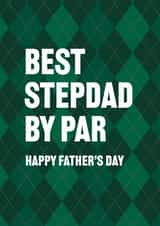 Best Stepdad By Par Father’s Day Card created by Yay Days