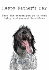 Happy Father's Day from your favourite hair ball! created by Creature Character Design