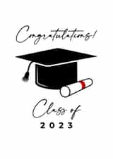 Graduation Card 2023 created by Tom Spencer