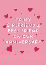 To My Girlfriend & Best Friend On Our Anniversary created by Cake For Breakfast